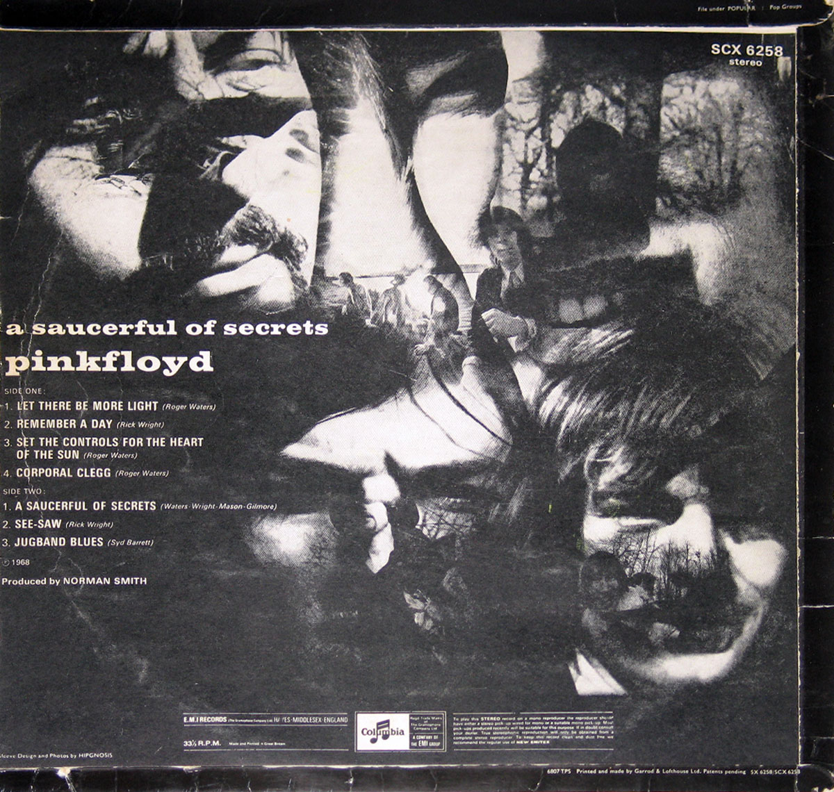 High Resolution Photo #2 PINK FLOYD Saucerful Secrets UK1 